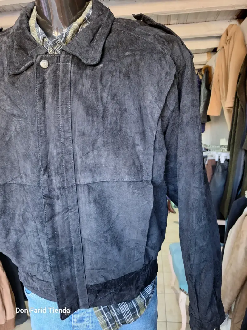 Bomber Jacket gamuza hombre - 4