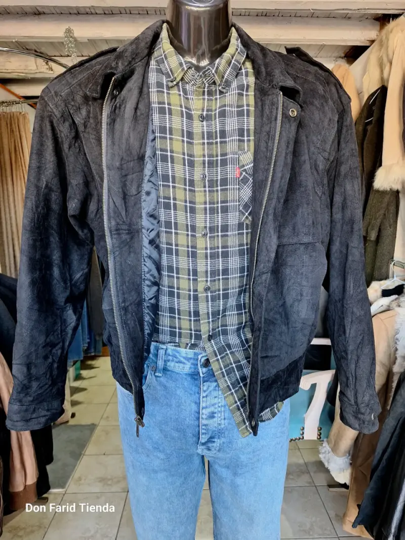 Bomber Jacket gamuza hombre - 5