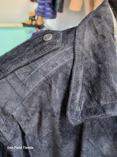 Bomber Jacket gamuza hombre - miniatura 6