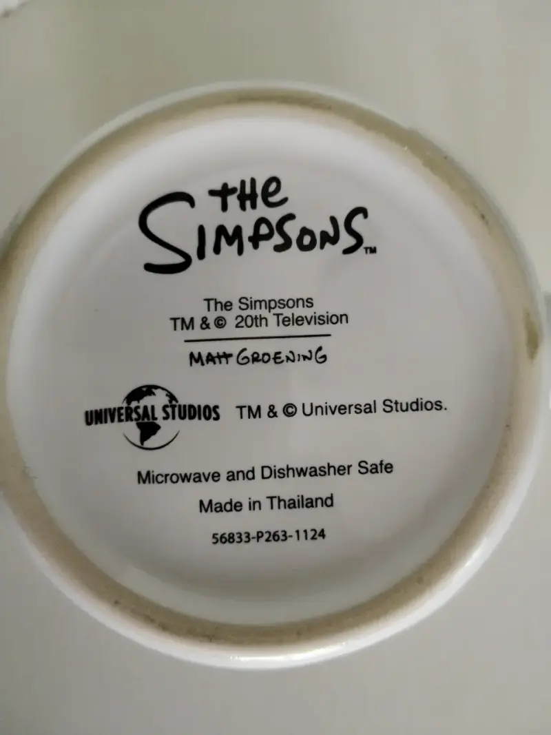Tazón los Simpson universal studios Org 400ml - 4