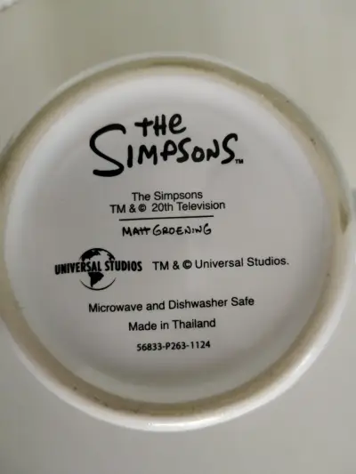 Tazón los Simpson universal studios Org 400ml - miniatura 4