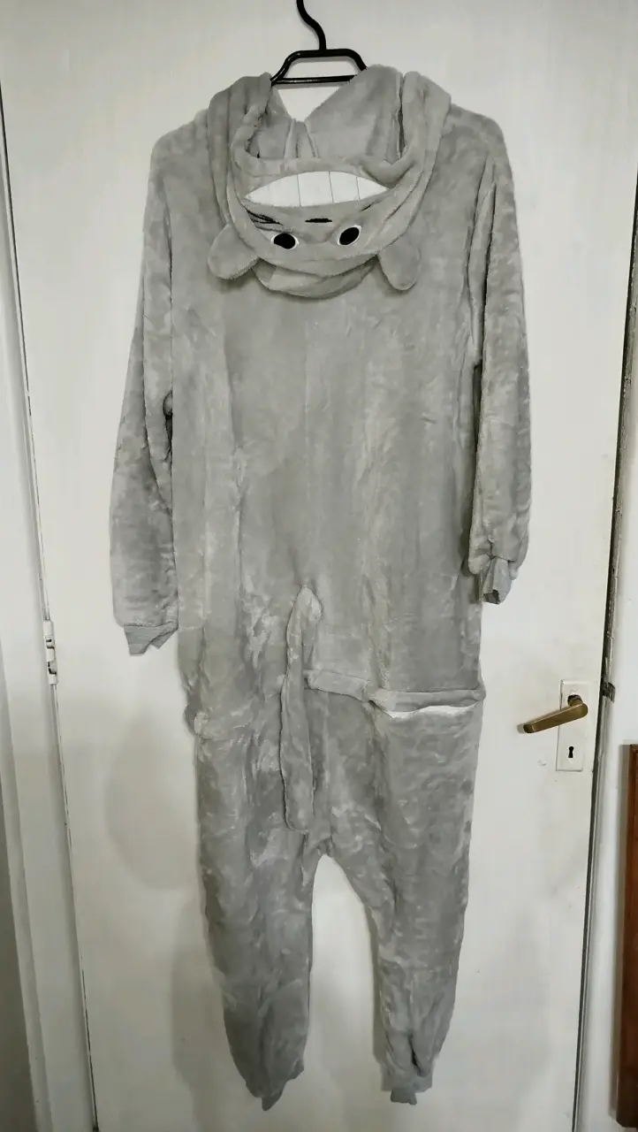 Disfraz estilo Totoro gris - 2