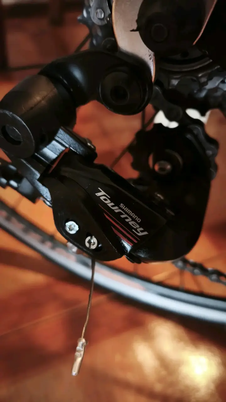 Bicicleta de ruta Wizard negra - 4