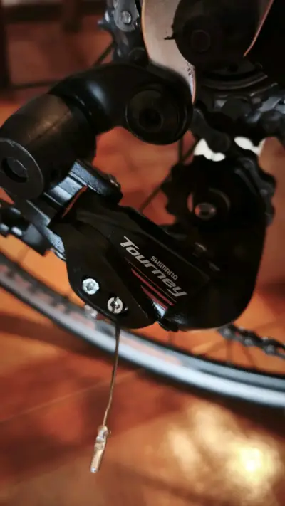 Bicicleta de ruta Wizard negra - miniatura 4