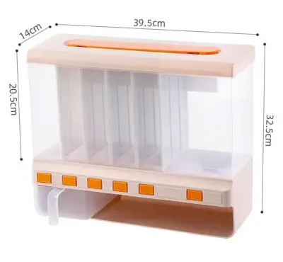 Dispensador de cereales multicompartmento - miniatura 2