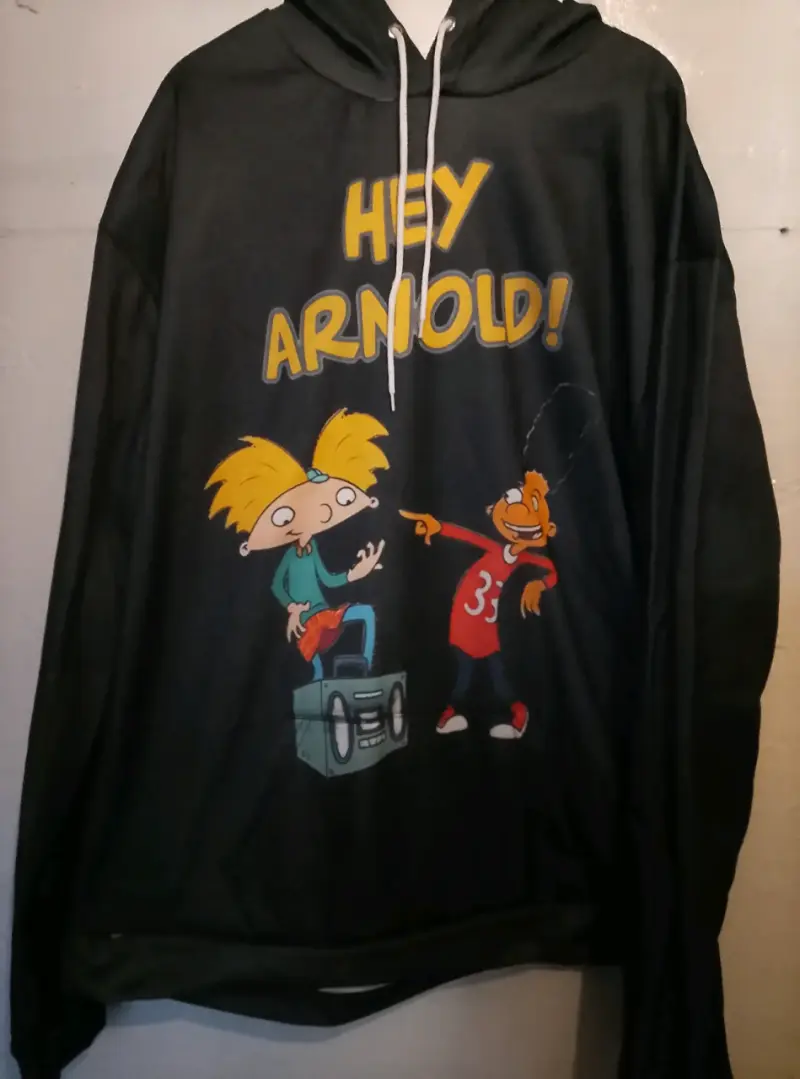Polerón Hey Arnold negro