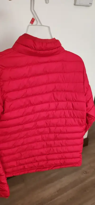 Chaqueta acolchada Columbia roja Niños Unisex - miniatura 3