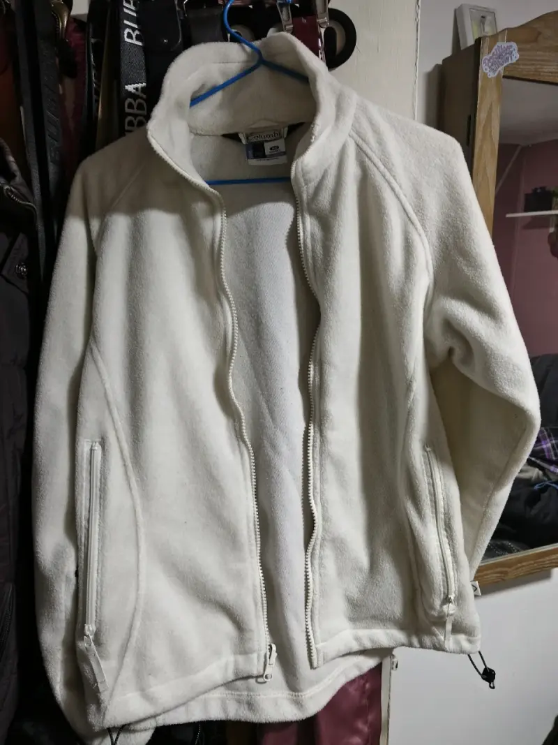 Chaqueta polar blanca Columbia - 1