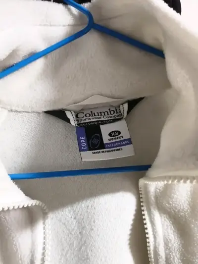 Chaqueta polar blanca Columbia - miniatura 2