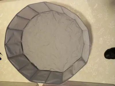 Piscina bebé plegable rosa para pelotas - miniatura 4