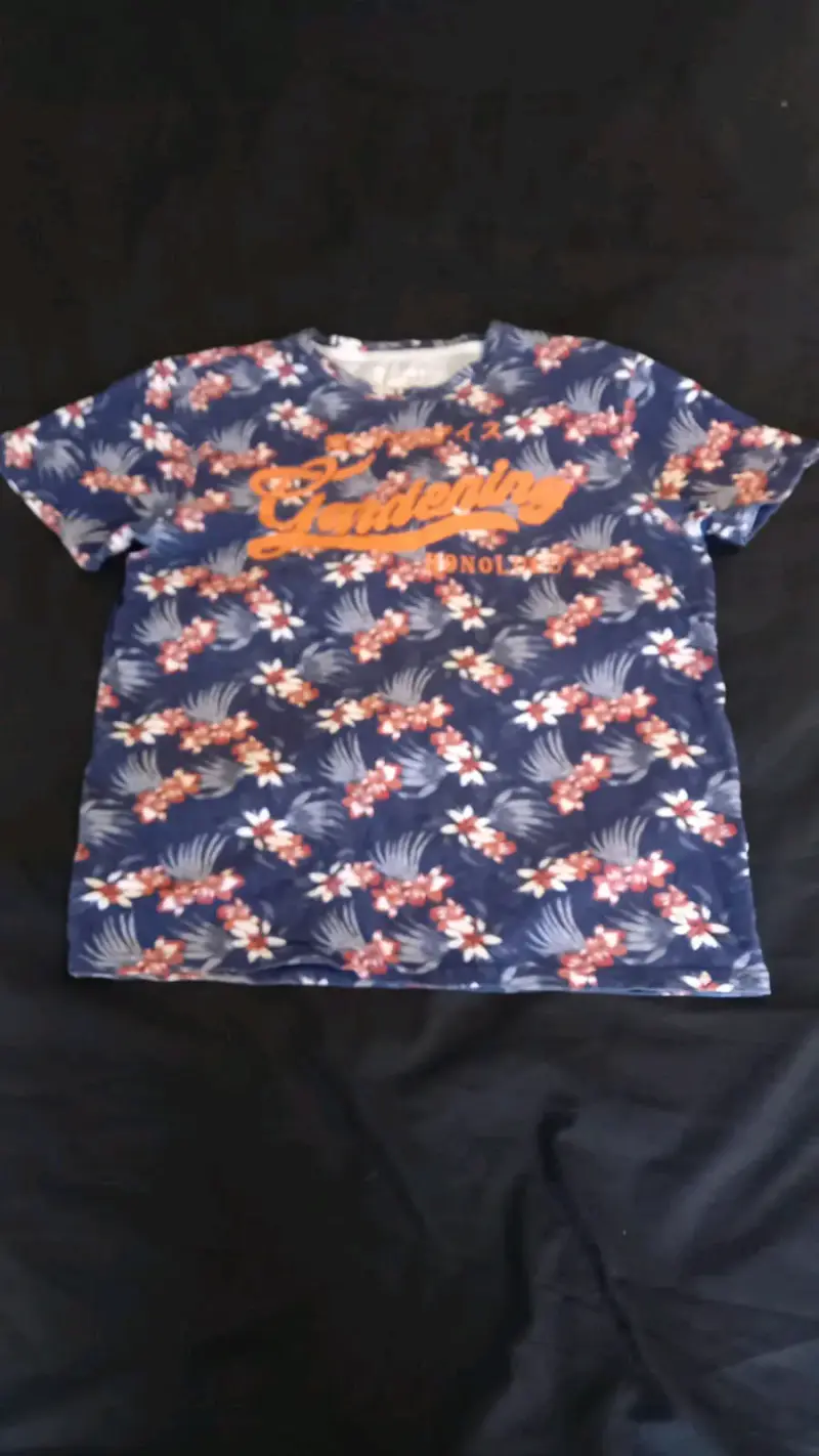 Polera hawaiana floral - 1