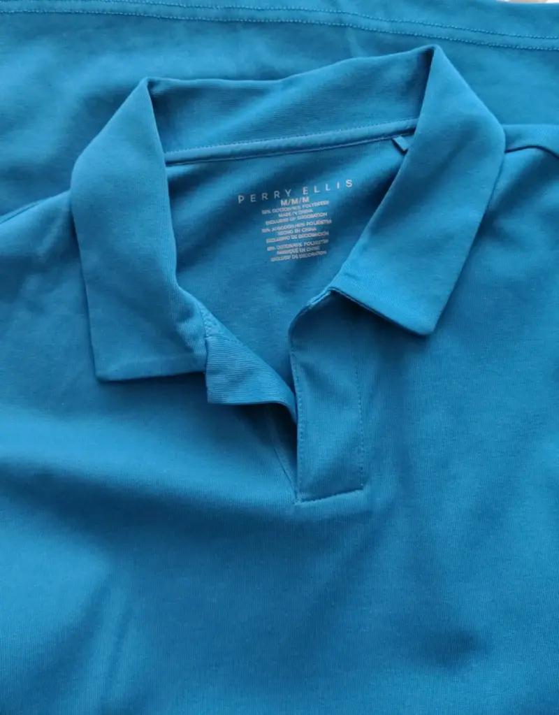 Polera polo azul Perry Ellis NUEVA - 2
