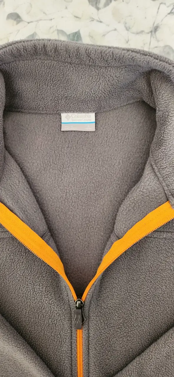 Chaqueta polar gris Columbia Unisex Niños - 2