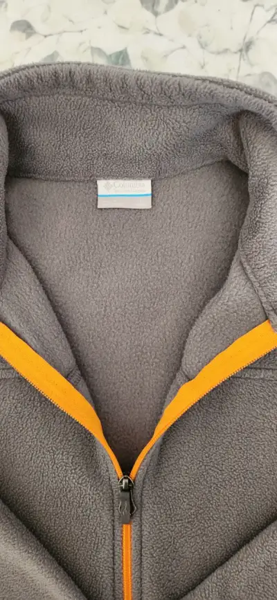 Chaqueta polar gris Columbia Unisex Niños - miniatura 2