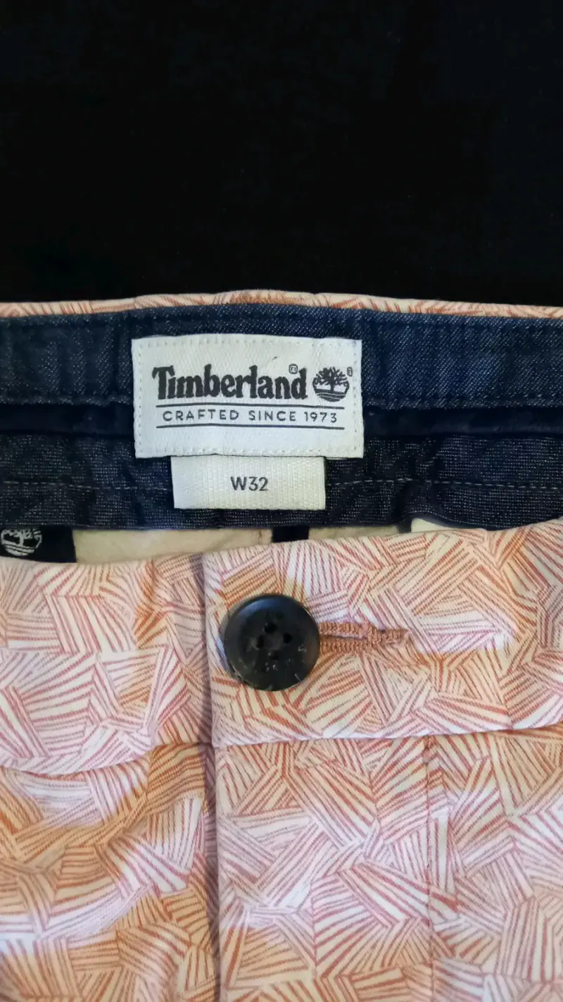 Bermudas color beige claro estampado - 3