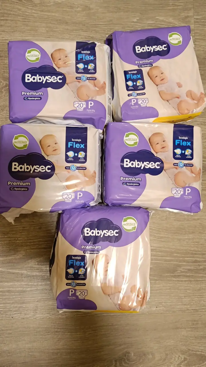 Pañales Babysec Premium P