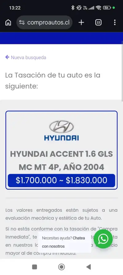 Hyundai accent prime blanco usado - miniatura 3