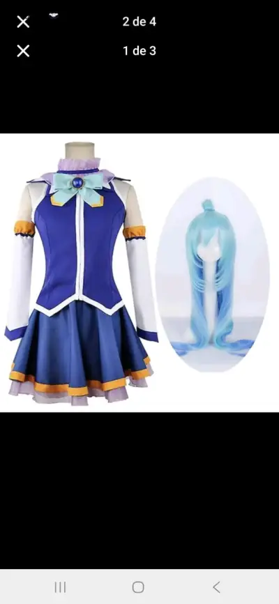 Cosplay Aqua Konosuba XXL china - miniatura 1