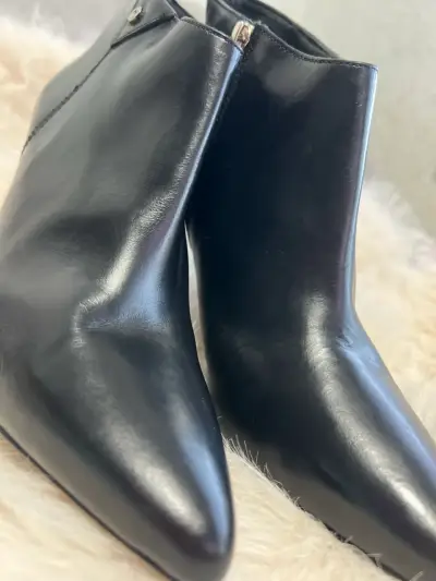 Botines negros de cuero mingo - miniatura 5