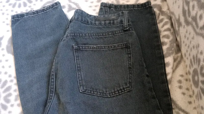 Mom Jeans negros INDEX talla 38 - 3