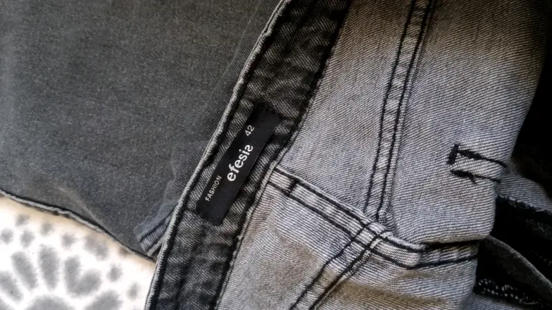 Jeans grises talle 42 - 6