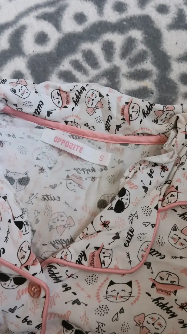 Pijama corto estampado gatitos - 2