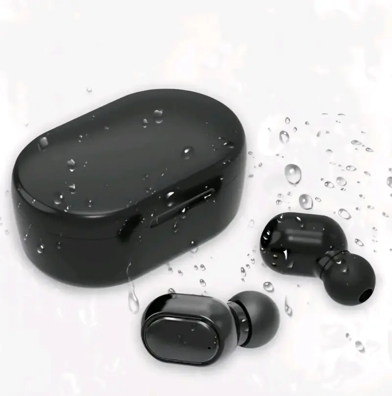 Audífonos inalámbricos negros tws - 3