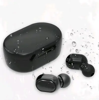 Audífonos inalámbricos negros tws - miniatura 3