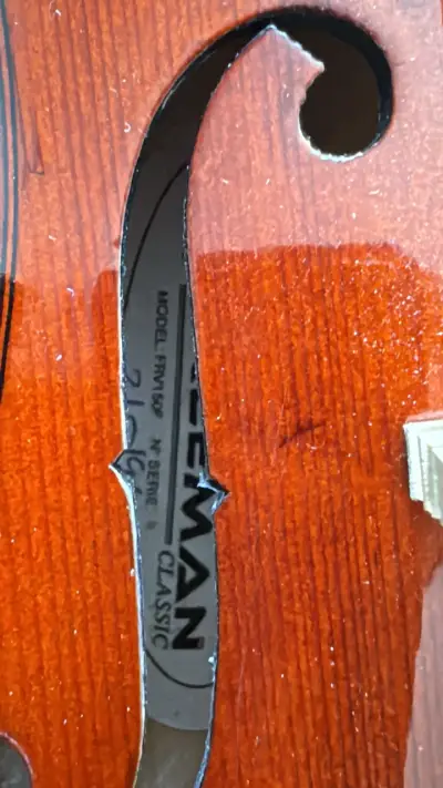 Violín modelo Frv 150 4 4/ clavijas de madera - miniatura 5