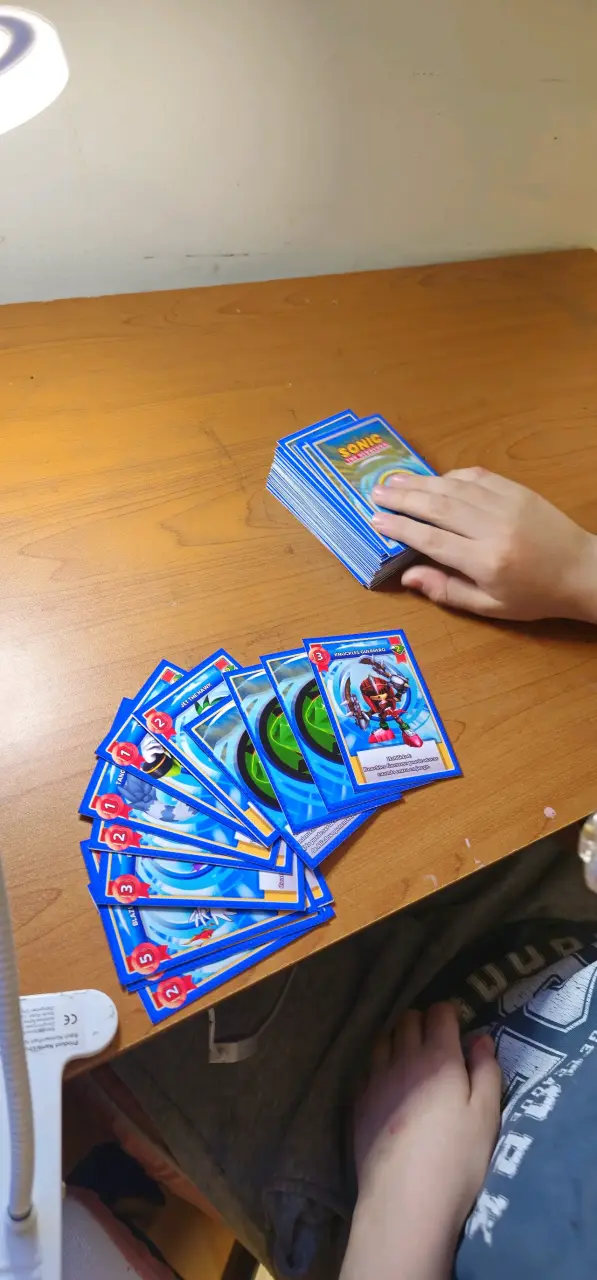Cartas coleccionables Sonic TCG. Artesanal - 3