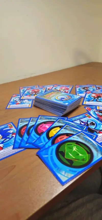 Cartas coleccionables Sonic TCG. Artesanal - miniatura 4