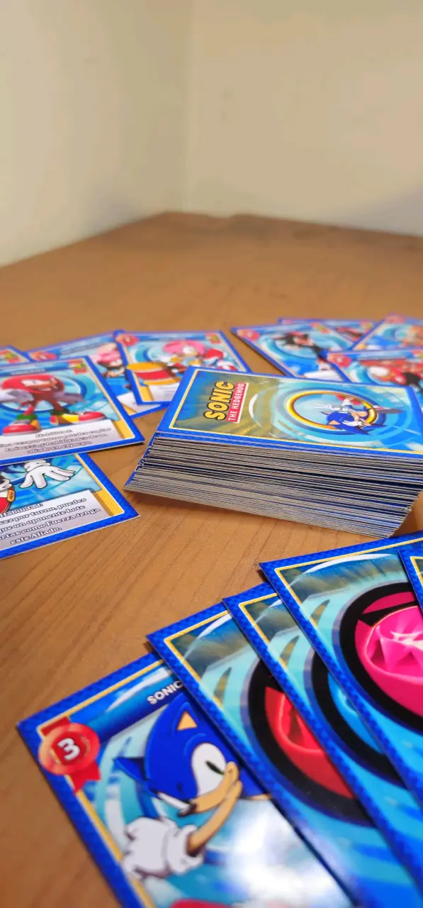 Cartas coleccionables Sonic TCG. Artesanal - 5
