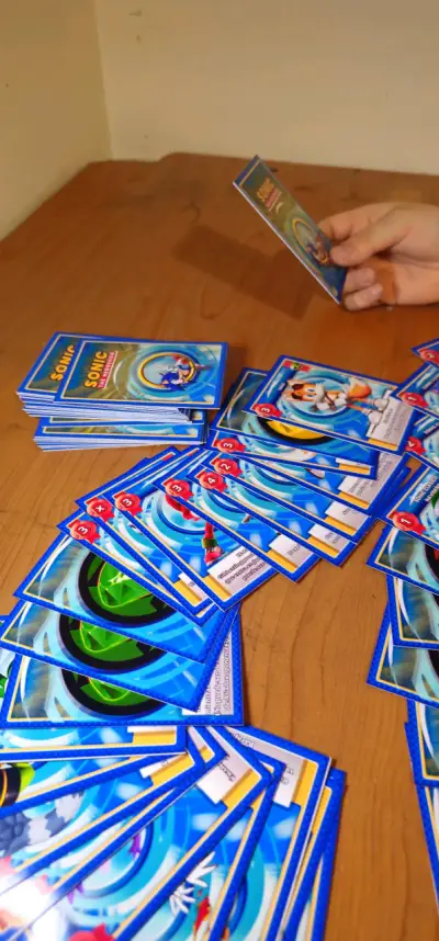 Cartas coleccionables Sonic TCG. Artesanal - miniatura 6