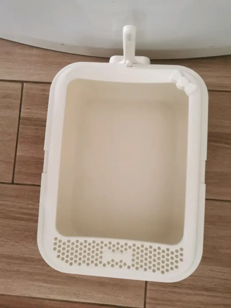 Arenero + pala con soporte (beige) - 1