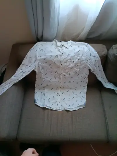 Camisa estampada manga larga - miniatura 1