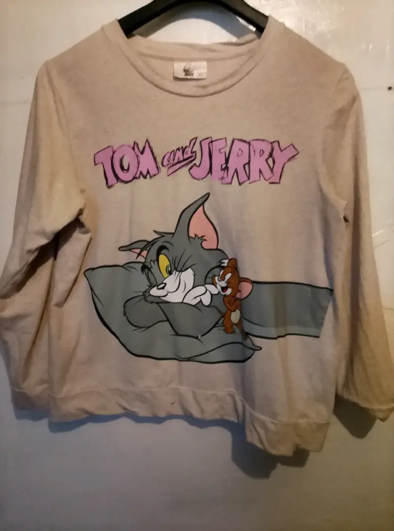 Polera Tom y Jerry vintage