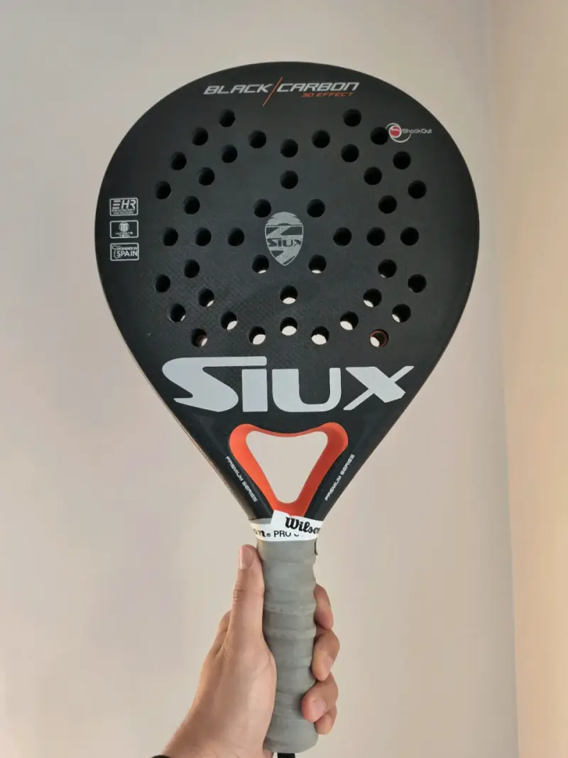 Pala de pádel Siux Black Carbon - 2