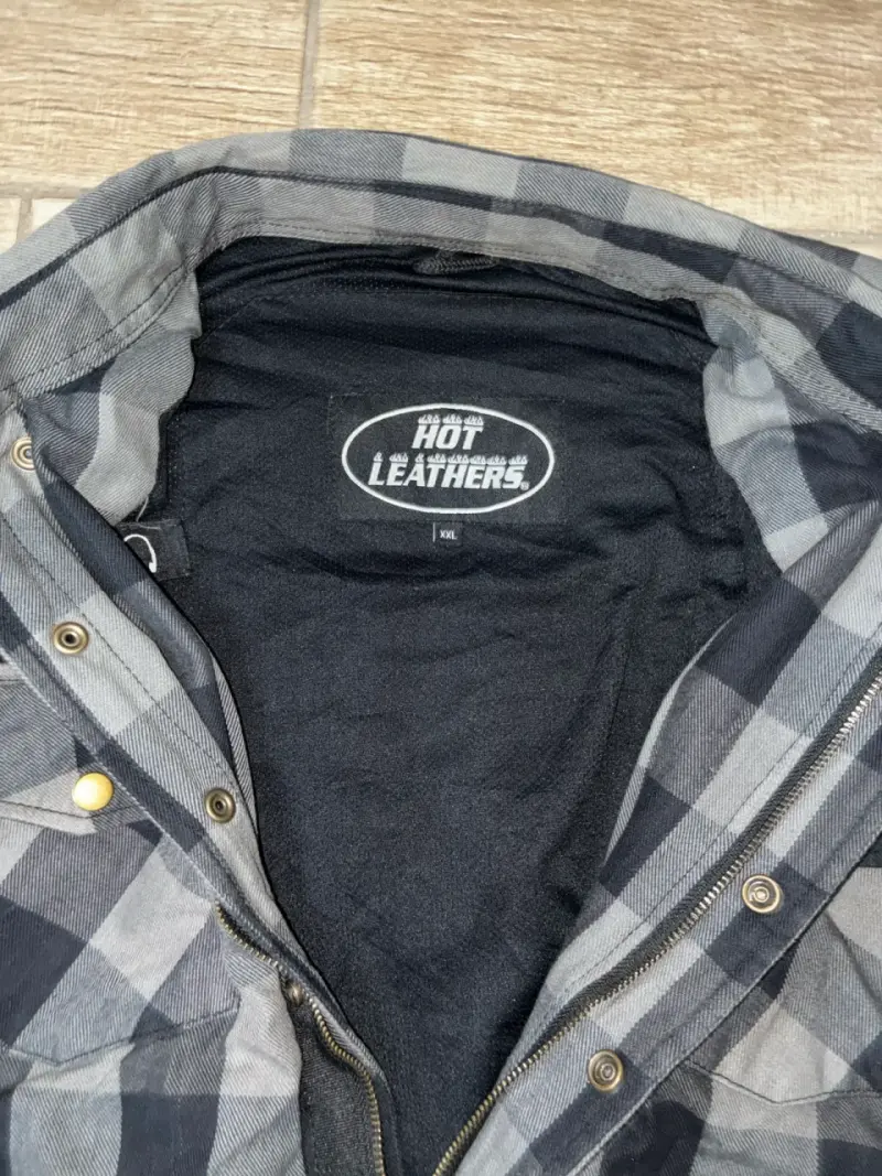 Camisa de cuadros XXL motoquero - 2
