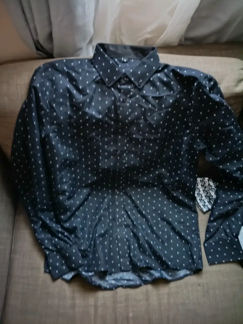 Camisa con anclas de hombre