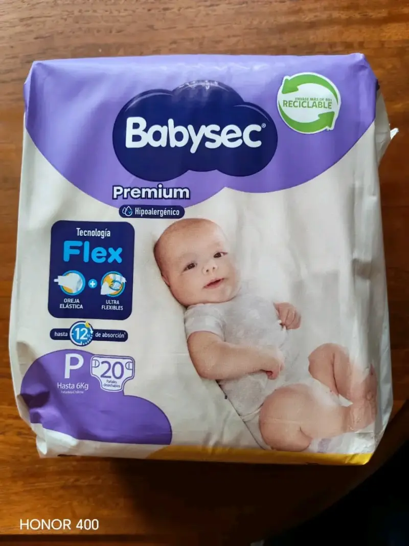 Pañales Babysec Premium P