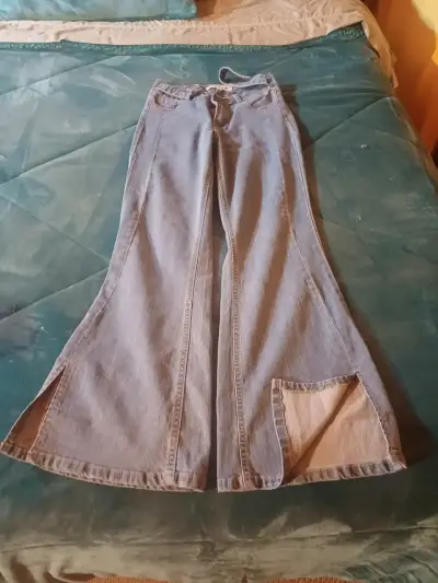 Pantalones de mezclilla anchos - miniatura 1