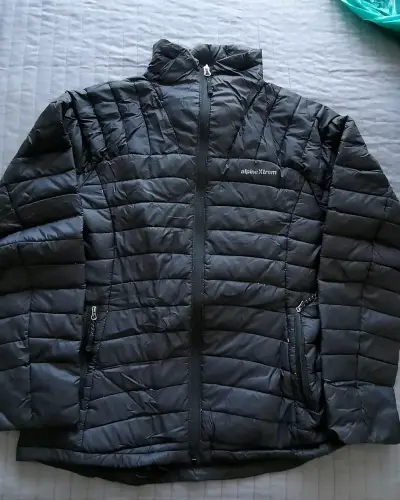 Chaqueta térmica negra Alpine Xtrem - miniatura 1
