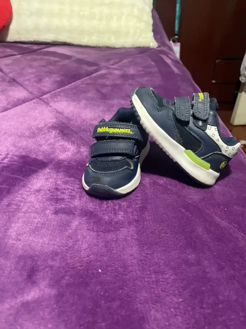Zapatillas Bubblegummers azul talla niños - 2