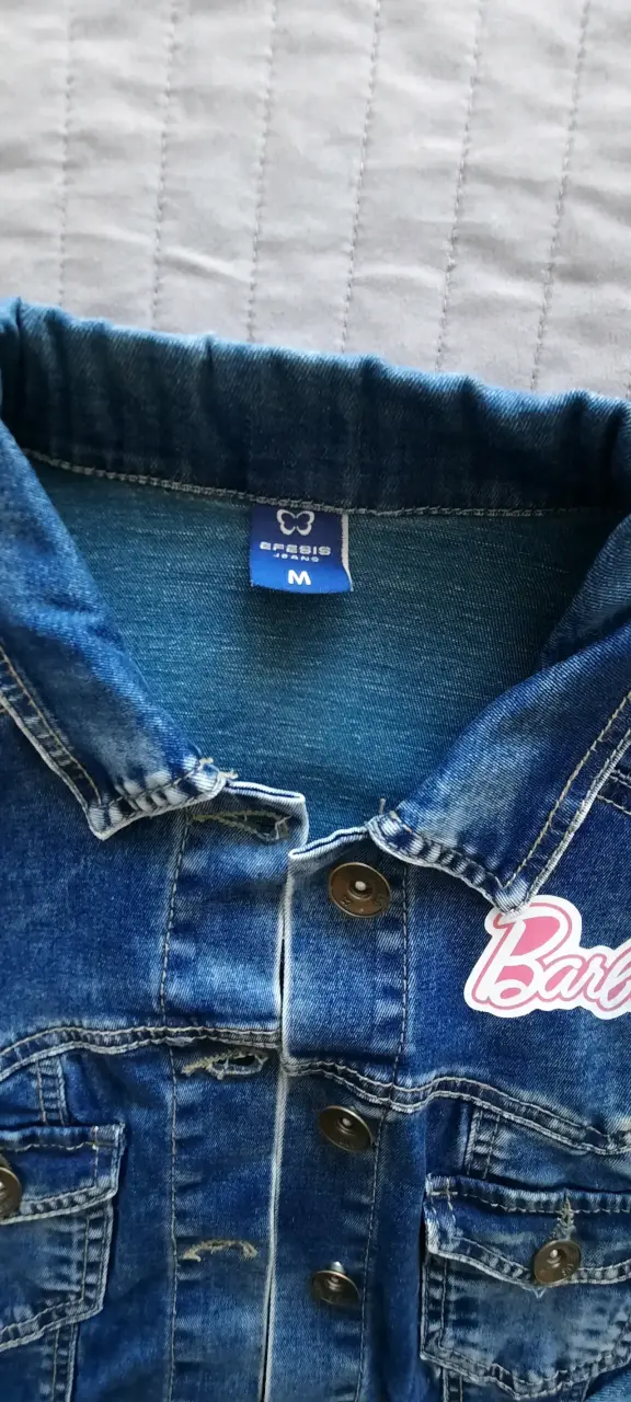 Chaqueta Efesis de mezclilla Barbie - 2