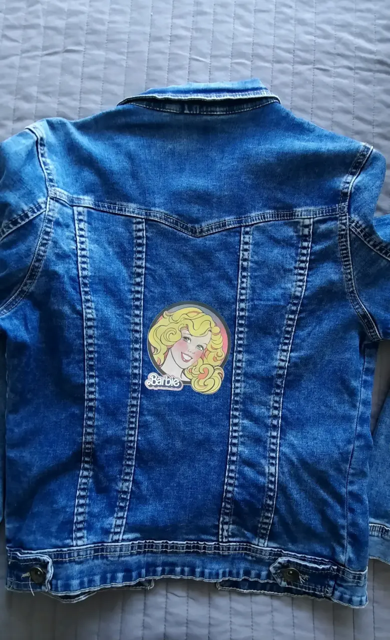 Chaqueta Efesis de mezclilla Barbie - 4
