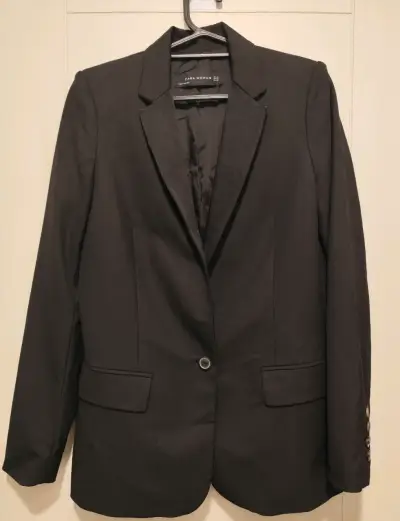 Blazer negro Zara Woman - miniatura 1