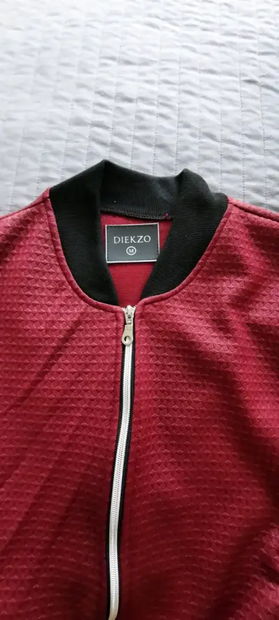 Chaqueta bomber bicolor Diekzo - miniatura 3