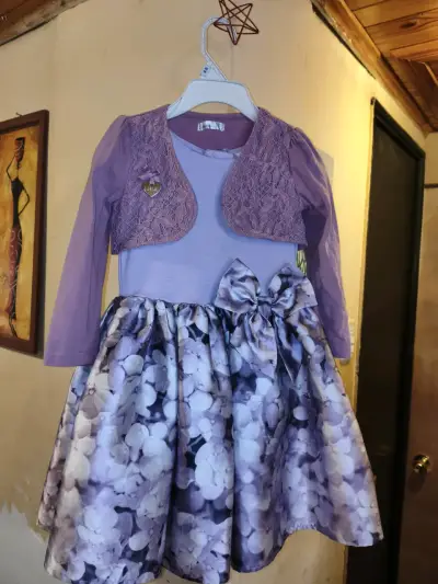 Vestido niña H&M talla 6 - miniatura 2