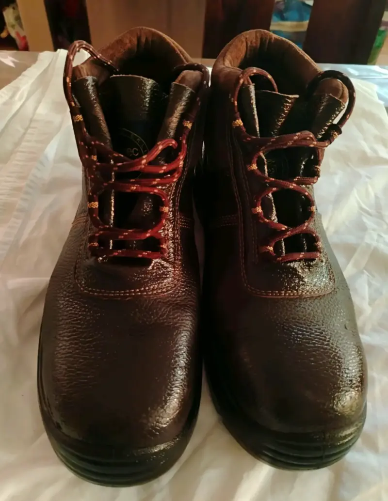Botas de cuero marrón oscuro - 5
