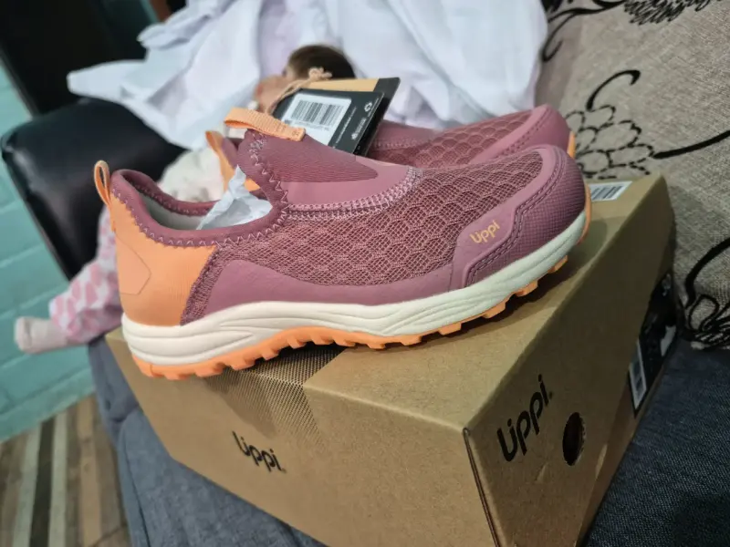 Zapatillas infantiles lippi rosas - 6
